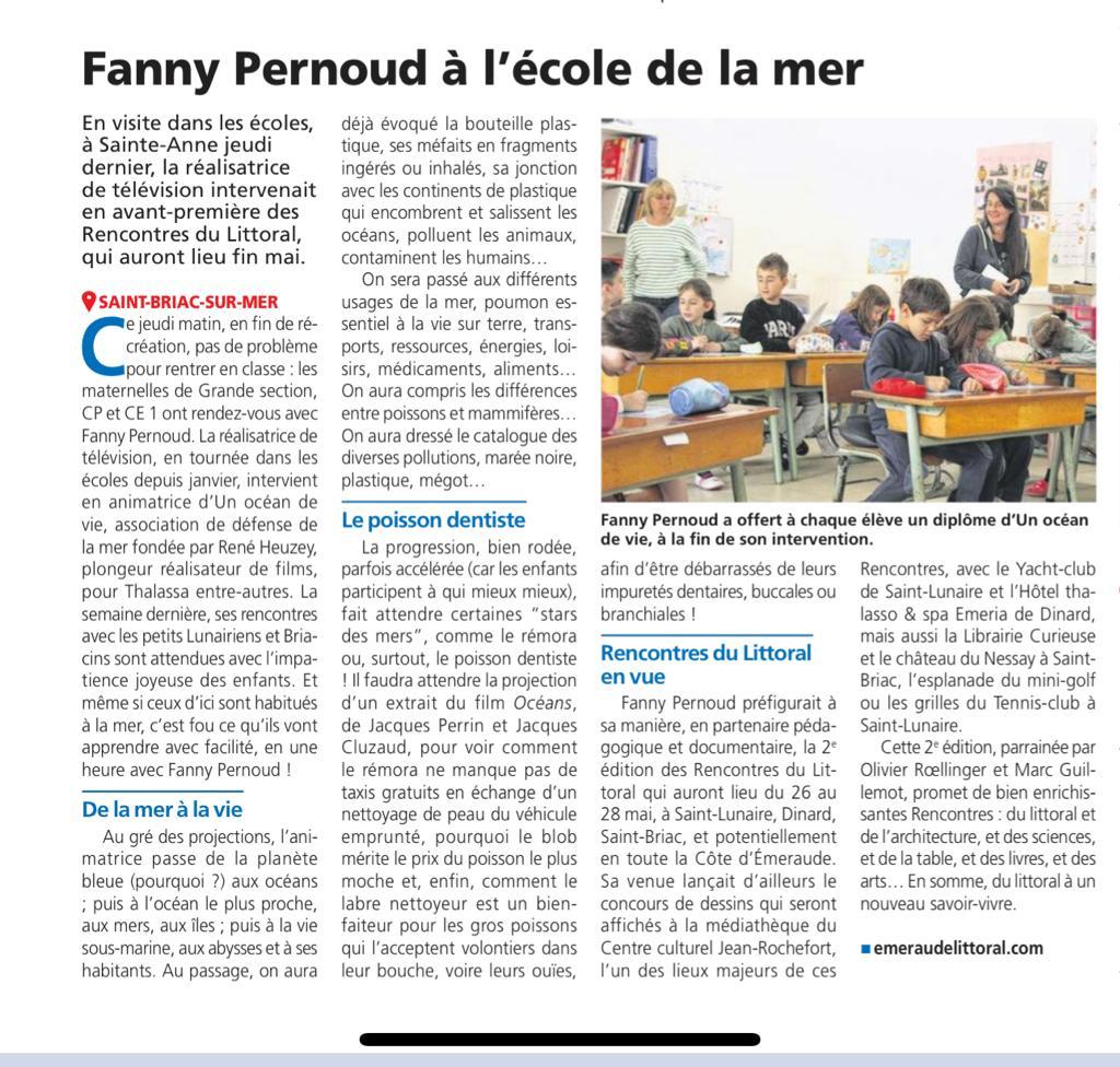Fanny Pernoud - Les Rencontres du Littoral