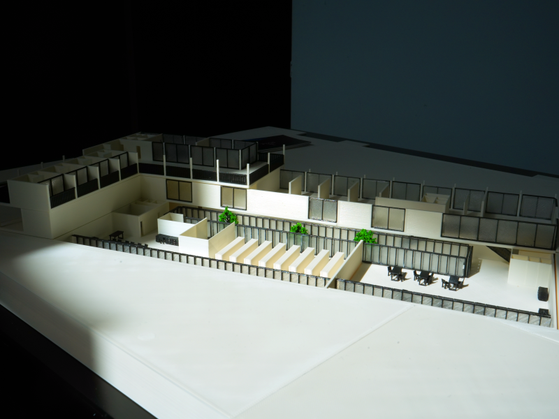 Maquette d'architecture imprimée en 3D - Atelier SCALE